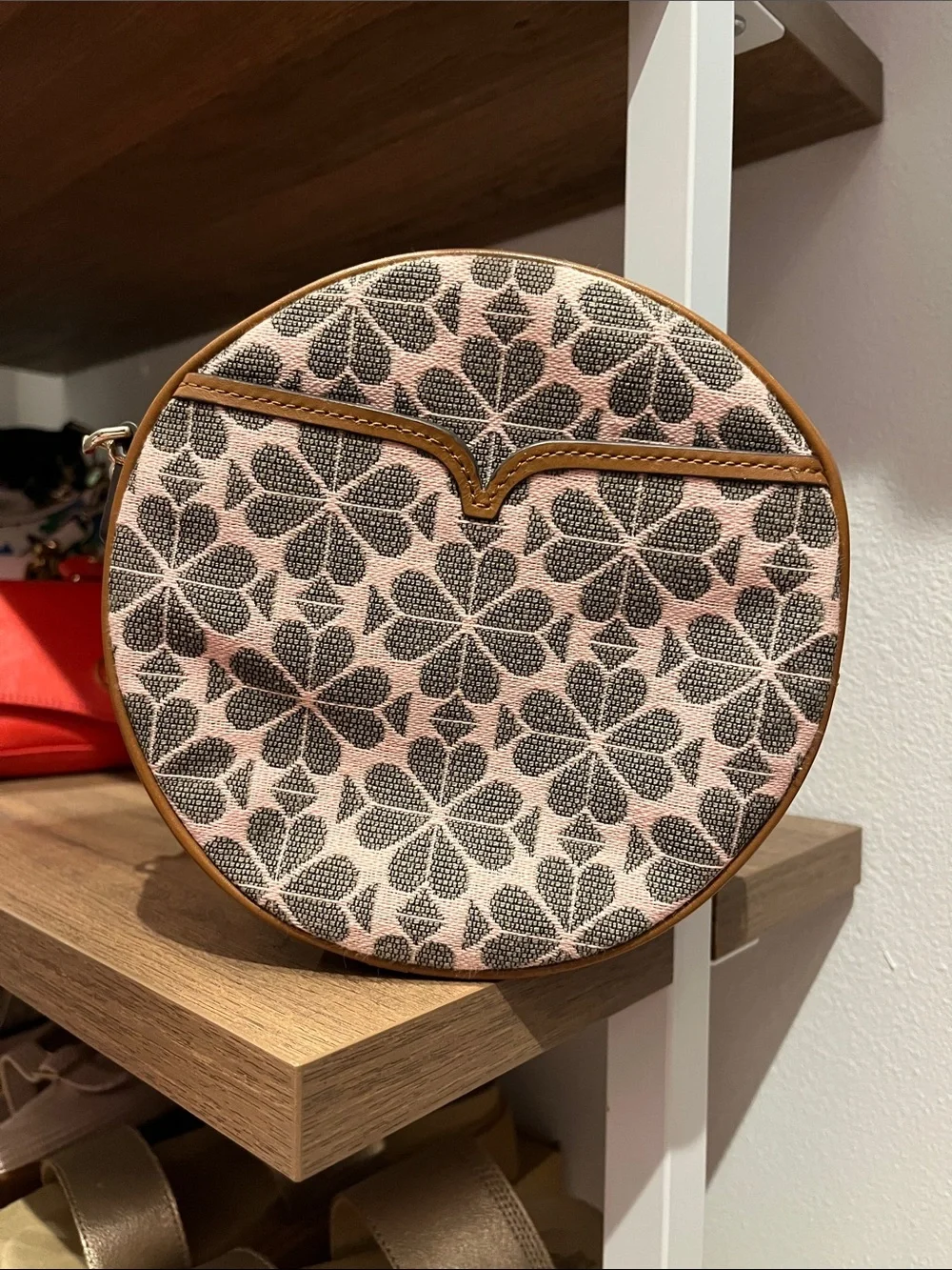 Kate Spade Spade Flower Jacquard Drum Medium Crossbody